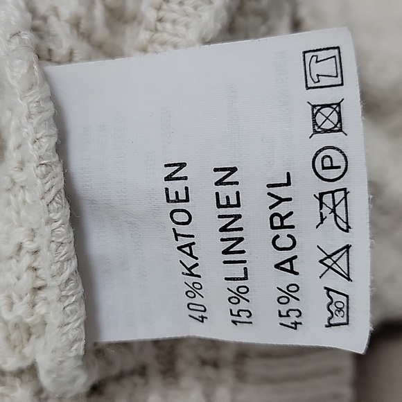 Vintage FOXY FASHION Cropped Raglan Long Sleeve Sweater - Picture 9 of 10